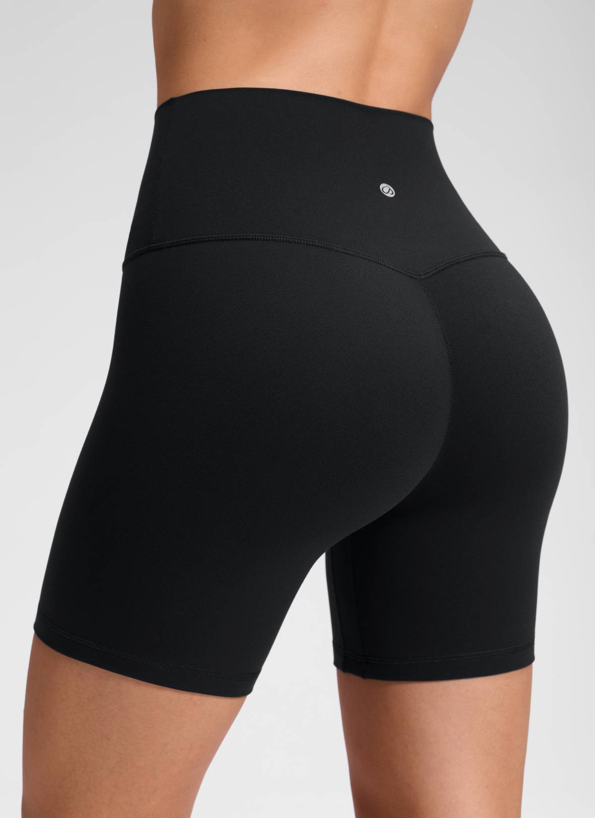 CRZ YOGA Wanita Butterluxe Yoga Tinggi Tanpa Jahitan Depan Pendek 6