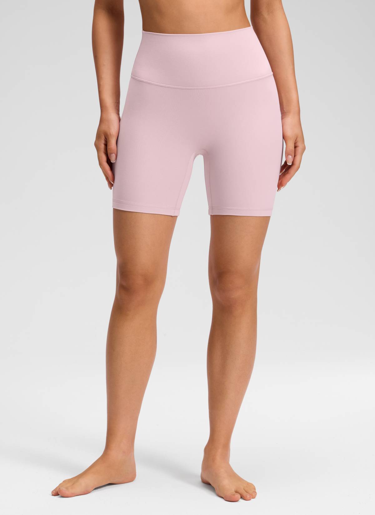 CRZ YOGA Wanita Butterluxe Yoga Tinggi Tanpa Jahitan Depan Pendek 6