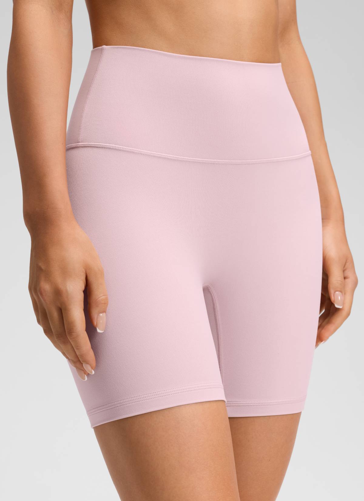 CRZ YOGA Wanita Butterluxe Yoga Tinggi Tanpa Jahitan Depan Pendek 6