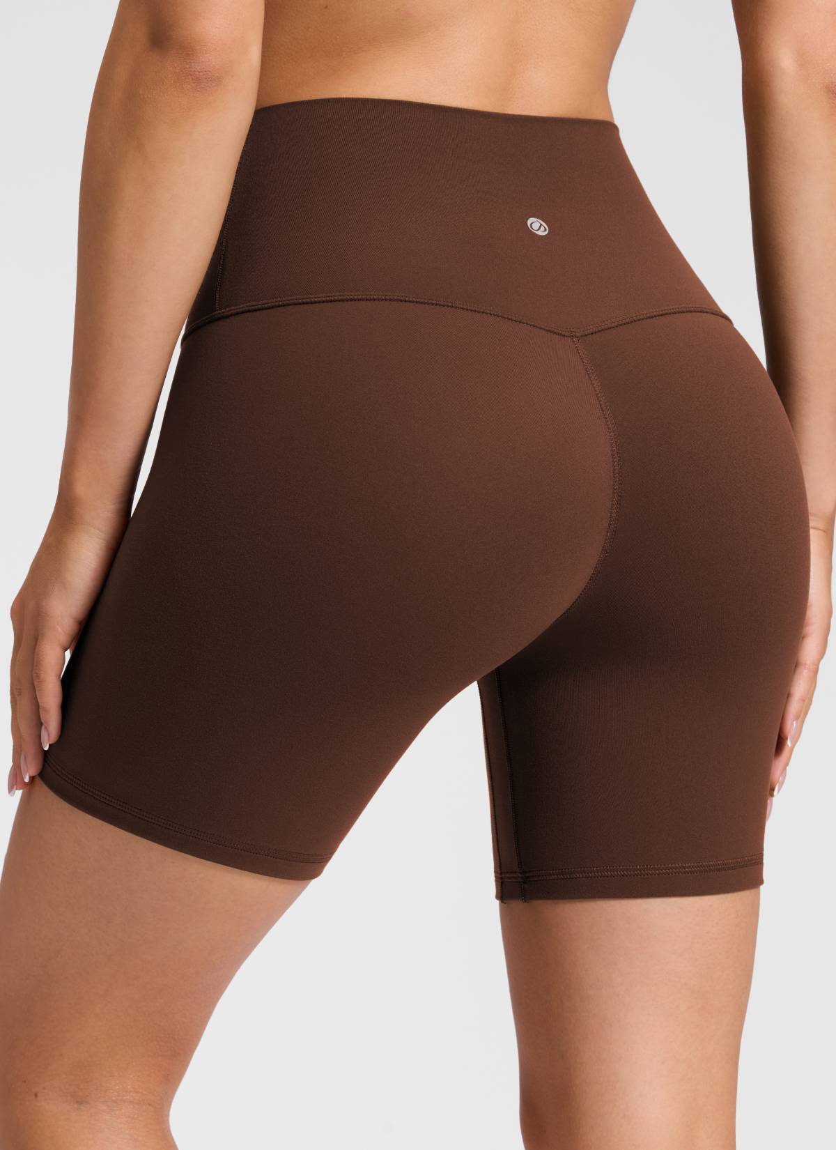CRZ YOGA Wanita Butterluxe Yoga Tinggi Tanpa Jahitan Depan Pendek 6