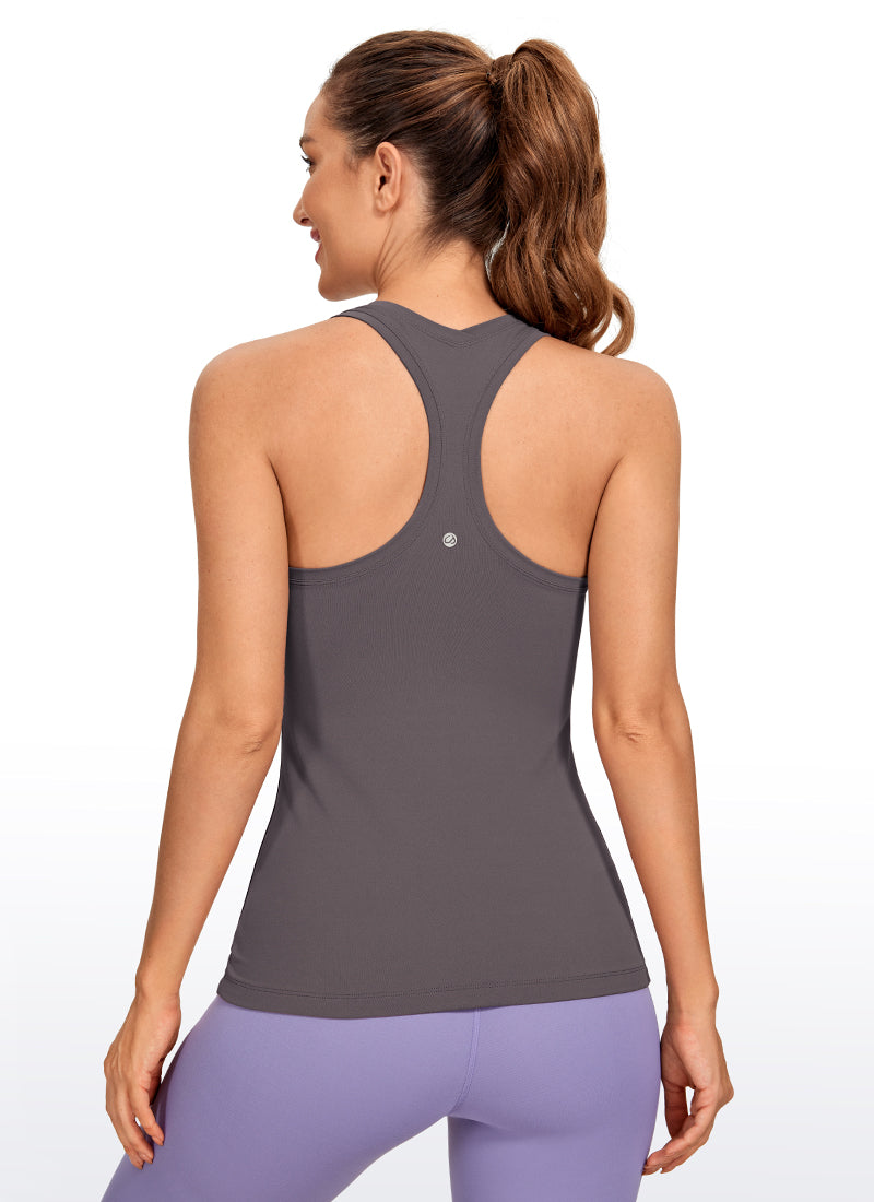Baju Yoga Slim Fit Wanita CRZ YOGA Butterluxe Kereta Kebal Racerback Tornado