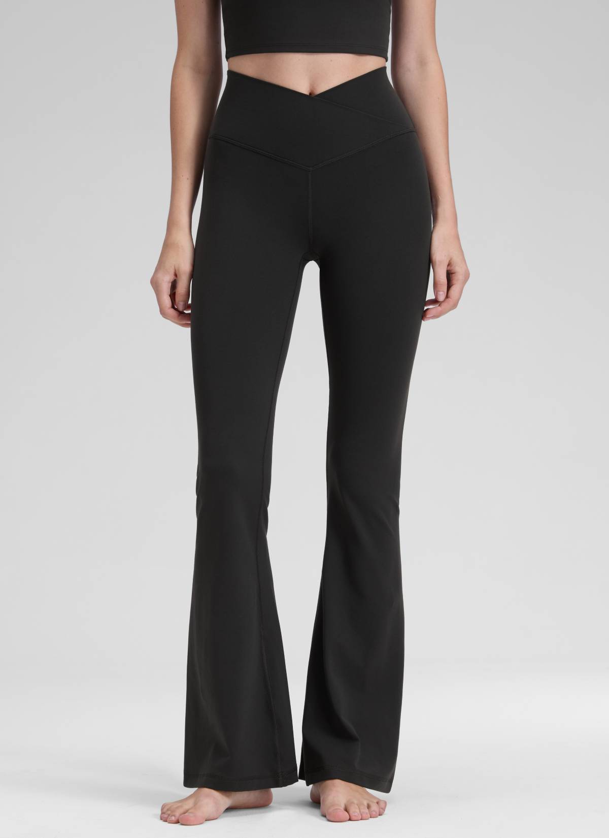 CRZ YOGA Wanita Butterluxe Legging V Crossover Pinggang Tinggi 31