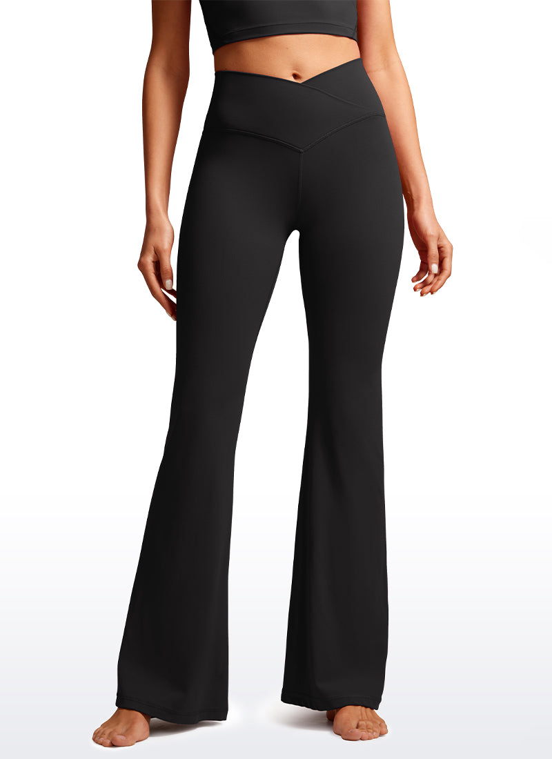 CRZ YOGA Wanita Butterluxe Legging V Crossover Pinggang Tinggi 29