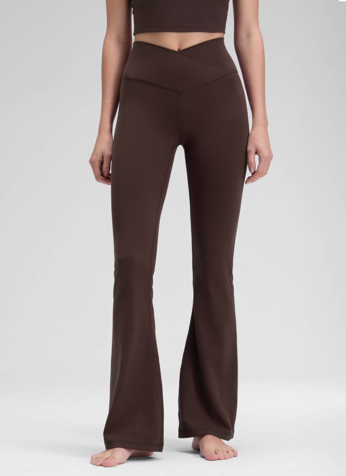 CRZ YOGA Wanita Butterluxe Legging V Crossover Pinggang Tinggi 31