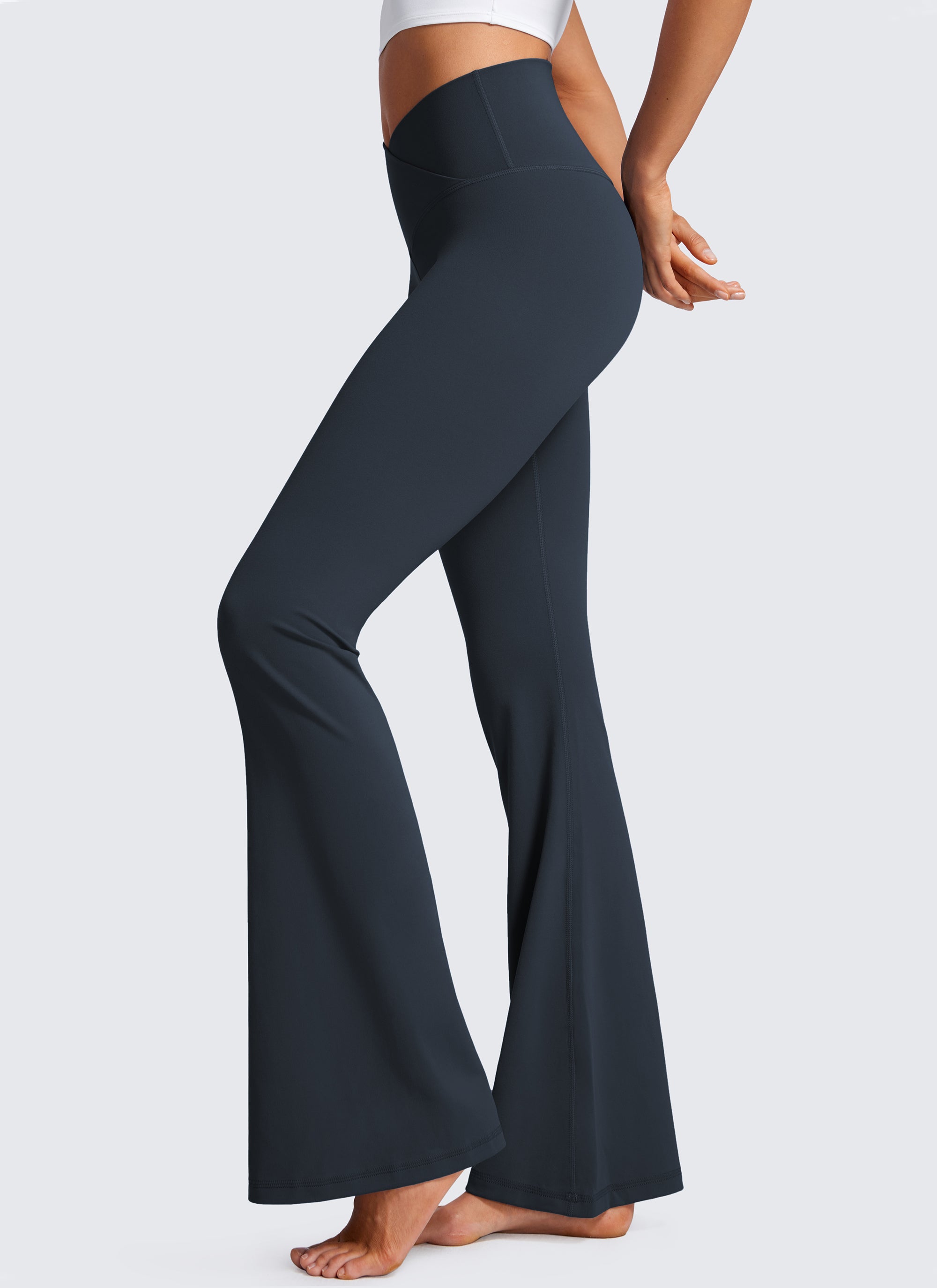 Butterluxe Seluar Legging Crossover Flare 33''