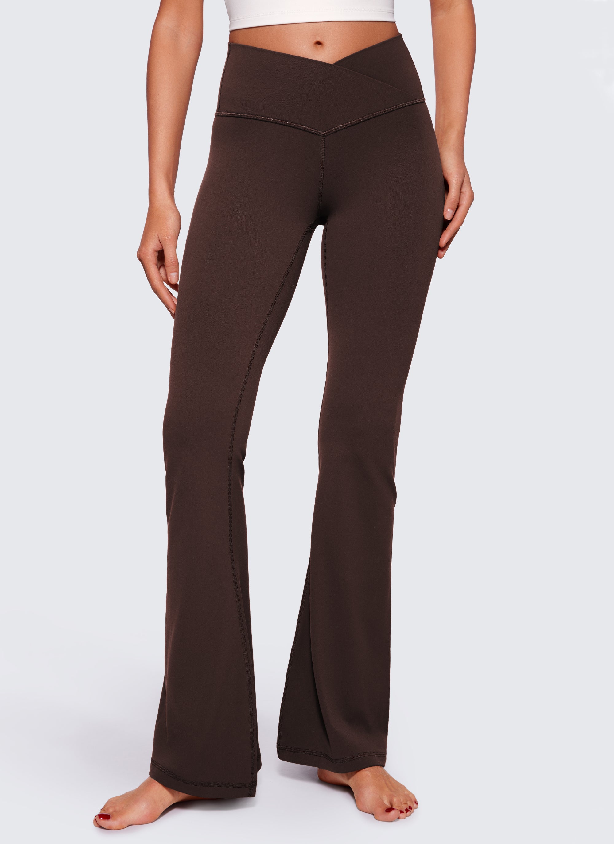 Butterluxe Seluar Legging Crossover Flare 33''