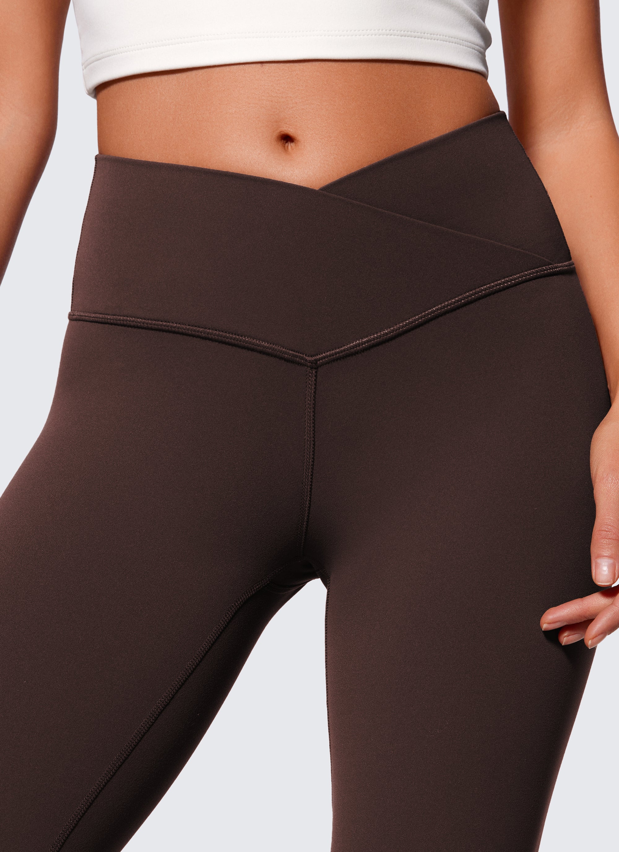 Butterluxe Seluar Legging Crossover Flare 33''