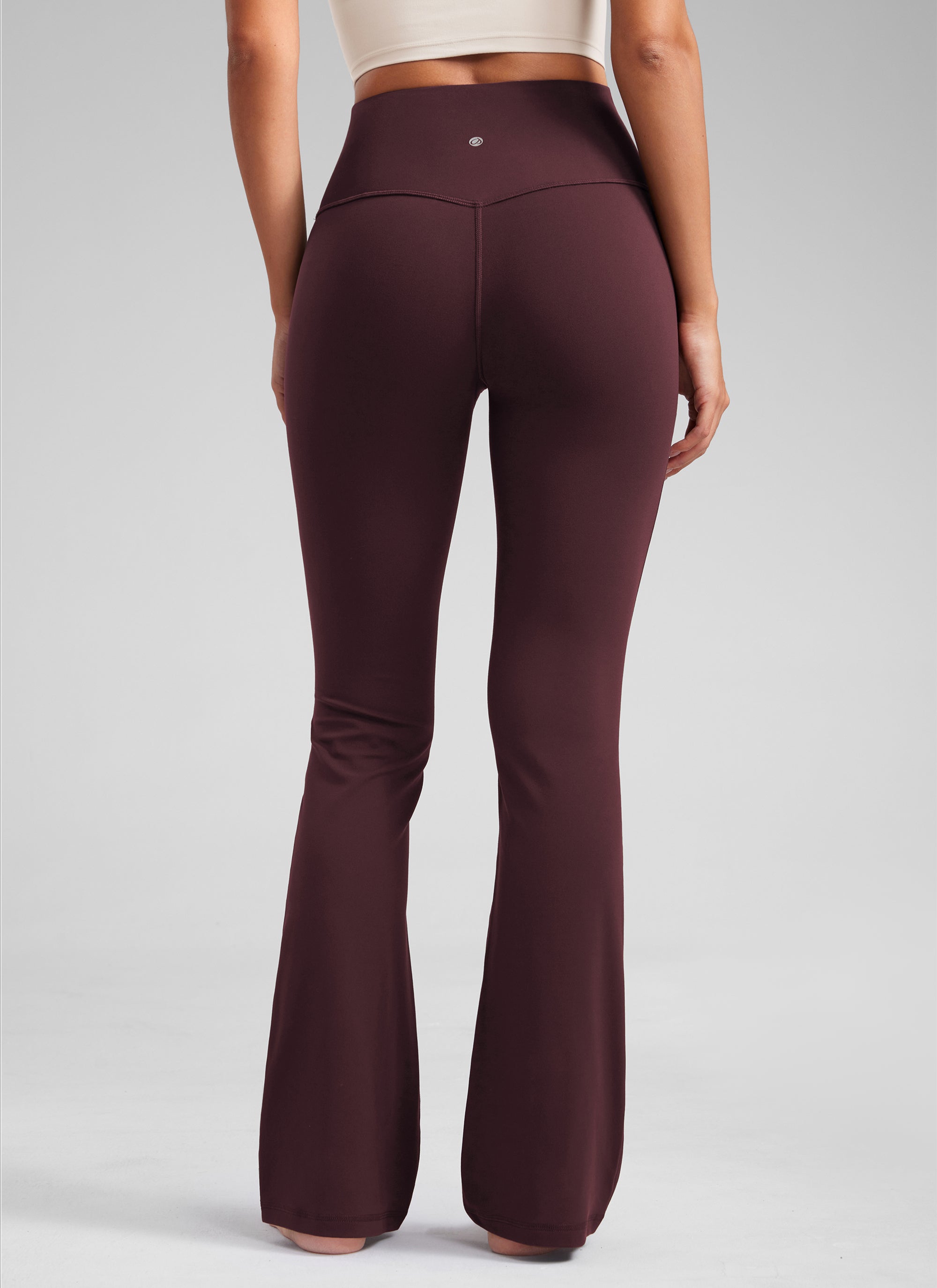 Butterluxe Legging Poket Potongan Boot Kaki Lebar Pinggang Tinggi 33