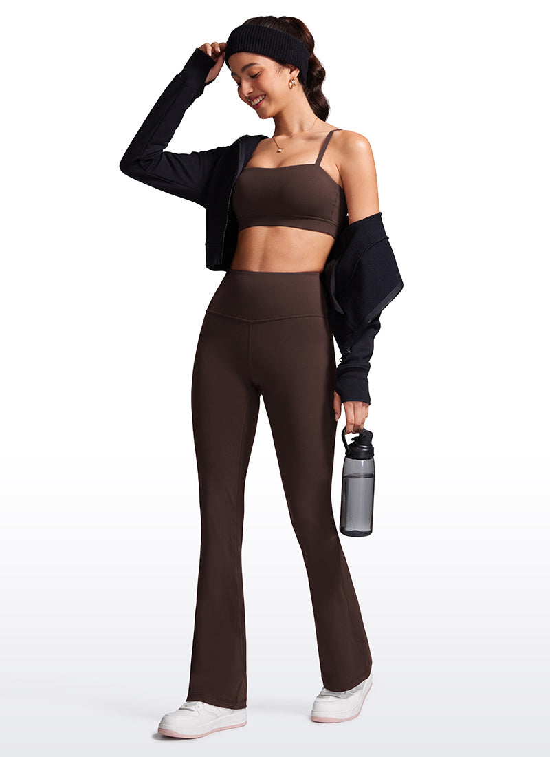 CRZ YOGA Women's Butterluxe High Waist Flare Leg Bootcut Leggings 32