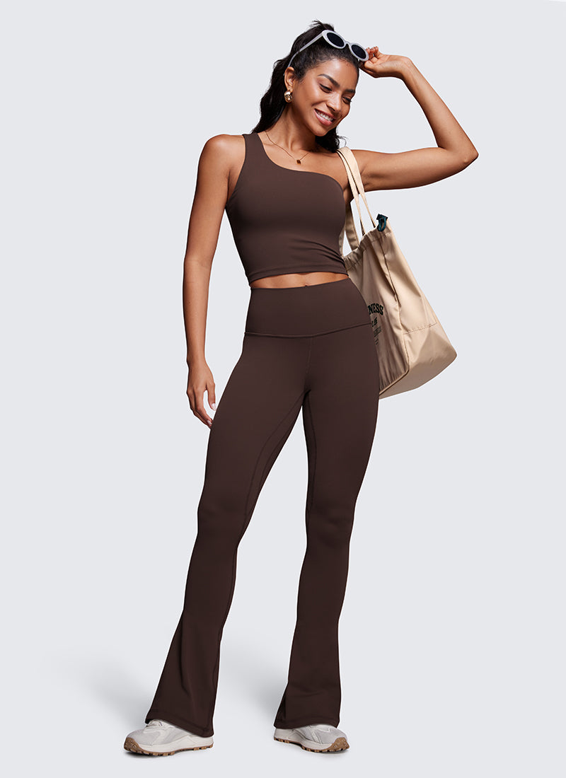 CRZ YOGA Wanita Butterluxe Seluar Legging Mini Berpoket Pinggang Tinggi 33